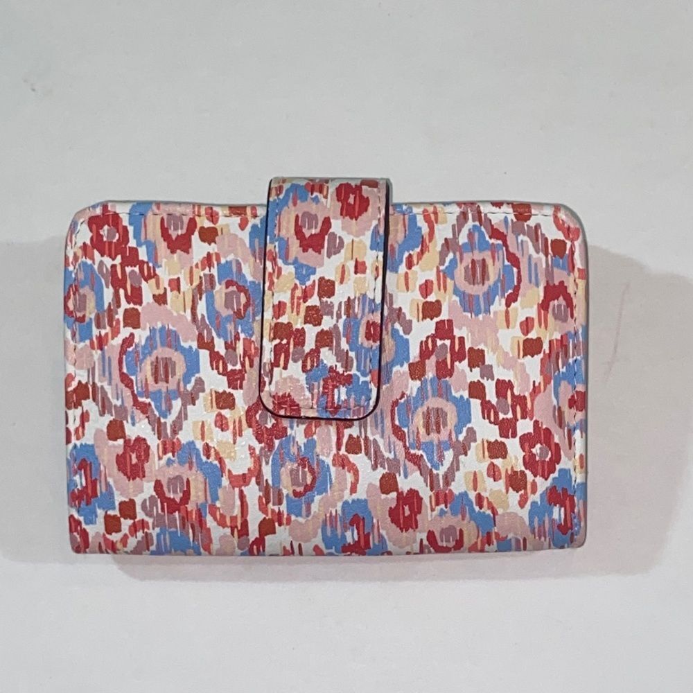 Multicolor Patterned Wallet